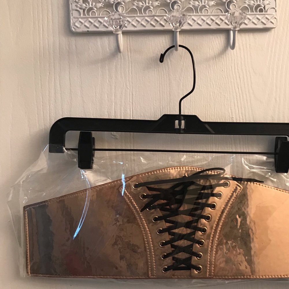 Rose Gold Mirrored Belt